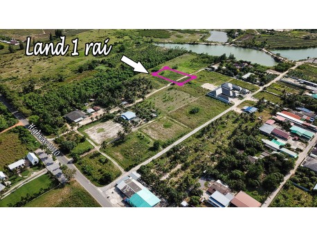 Land 1 rai with lake view for sale in Hua hin soi 112 (Thung yao)