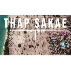 Terrain 520 m² bord de mer à vendre à Thap Sakae