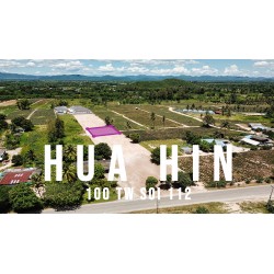 Plot 100 Tw (400 m²) in Hua hin soi 112 (Thung yao) in Thailand