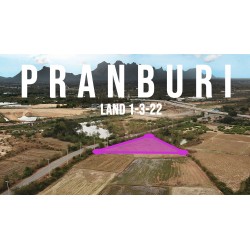 Land 1 rai 322 T.w. in Pranburi