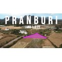 Land for sale 1-3-22 in Pranburi in Thailand