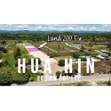 Plot 200 Tw (800 m²) in Hua hin soi 112 (Thung yao) in Thailand