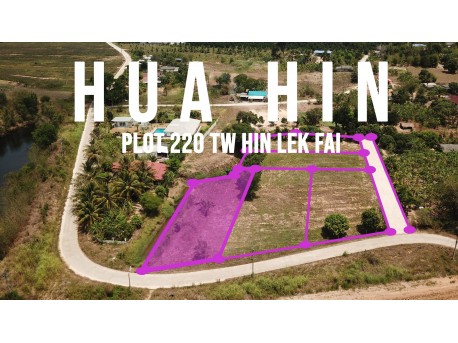 Parcelle de 800 m² à vendre à Hua Hin