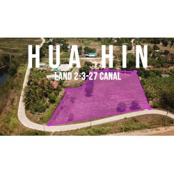 Land for sale 2-3-27 Hua hin in Thailand