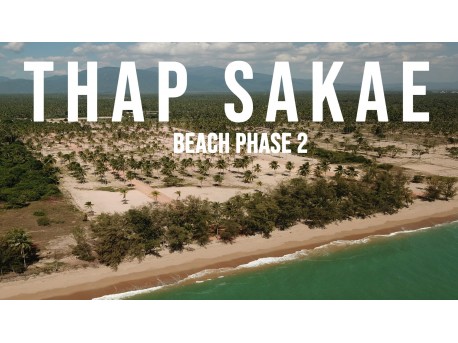 Terrain 102 rai bord de mer à vendre a Thap Sakae