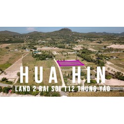 Terrain à vendre 3200 m² à Hua hin soi 112 (Thung yao) en Thaïlande