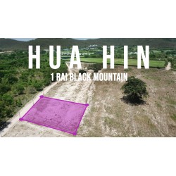 Terrain de 1652 m² à Hua hin black mountain en Thaïlande