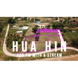 Parcelle de 800 m² à Hua hin en Thaïlande