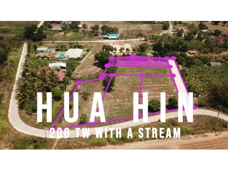 Plot 200 tarang wah for sale in Hua Hin