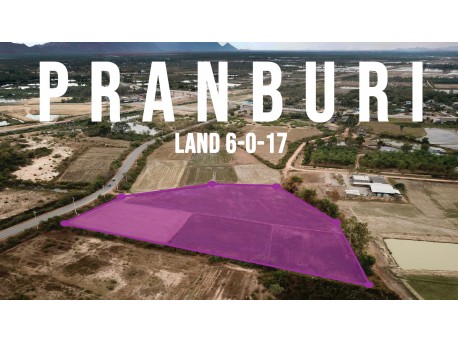 Land 6 rai 17 T.w. for sale in Pranburi