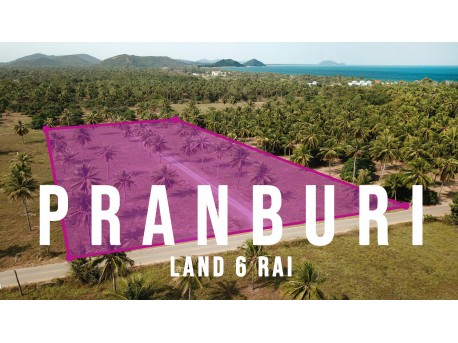 Terrain 6 Rai à vendre à Pranburi