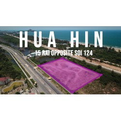 Land for sale 15-3-33 in Hua hin in Thailand