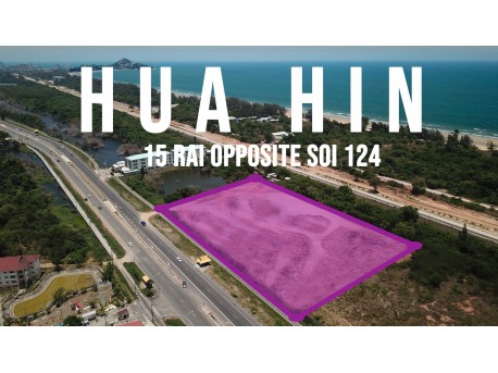 Terrain 15 Rai 333 T.W. à vendre à Hua Hin