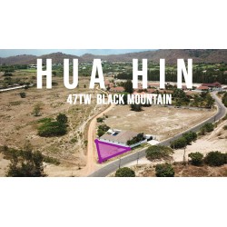Parcelle de 188 m² à Hua hin black mountain en Thaïlande