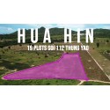 Land for rent 19 plots on 7 rai in Hua hin soi 112 in Thailand