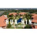 Apartments villa for rent in Hua hin in Thailand