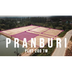 Parcelle de 800 m² à Pranburi en Thaïlande
