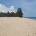 View from land Thap Sakae beach 03