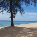 View from land Thap Sakae beach 01
