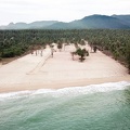 Front land Thap Sakae beach Drone 01