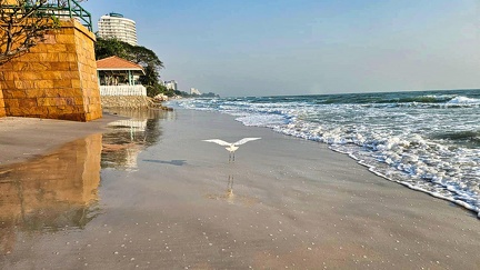 Hua hin beach 14 feb 2024
